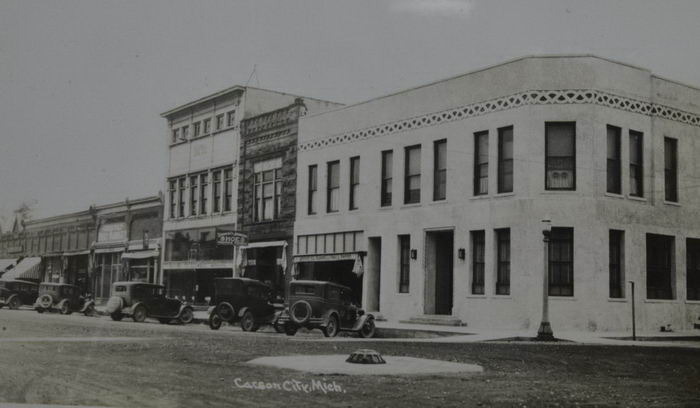 Carson City - OLD CARSON CITY MI POSTCARD